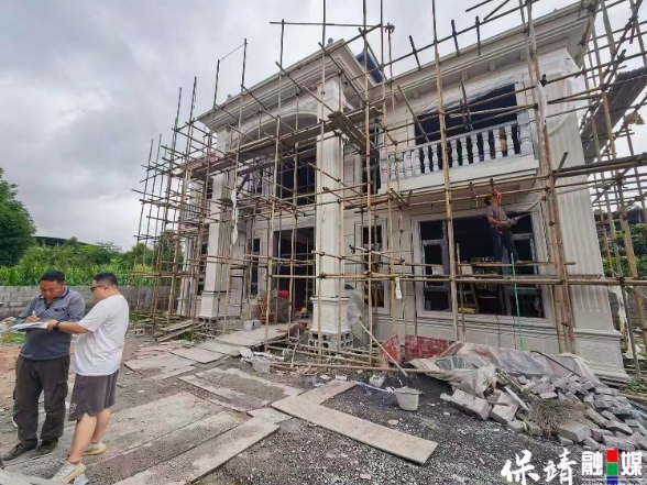 保靖县碗米坡镇：常态化巡查全覆盖 筑牢农村建房安全防线