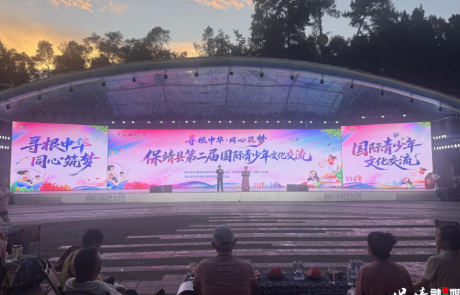 寻根中华同心筑梦！保靖举办国际青少年文化交流晚会