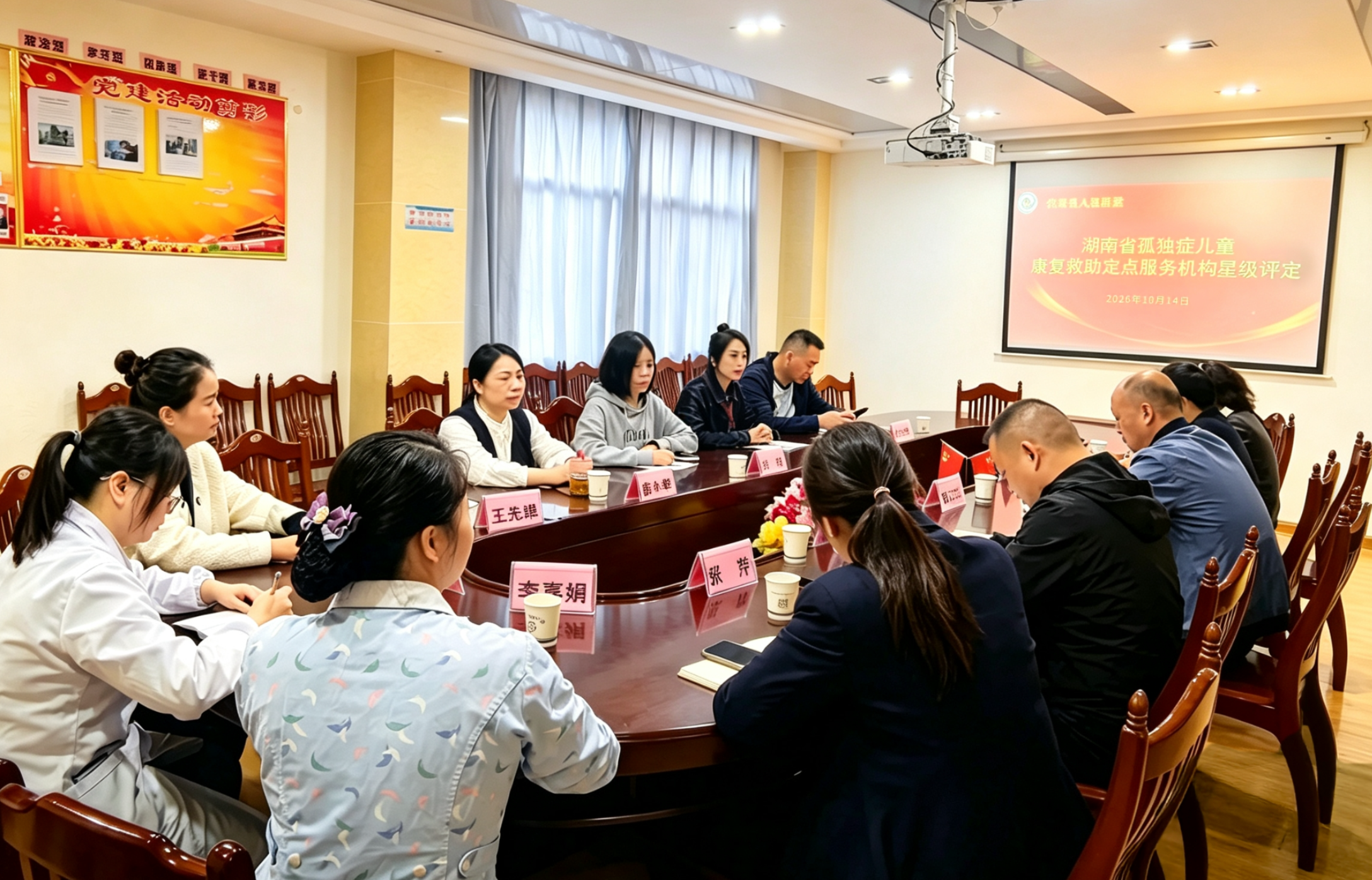 以评促建提质量 用心守护“星星的孩子”｜保靖县人民医院儿童保健康复中心迎接孤独症康复救助定点机构星级现场评定