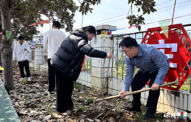 播种新绿希望 赋能文旅发展——比耳镇开展义务植树活动