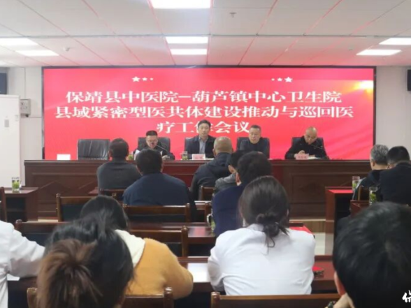 保靖县中医院·葫芦镇中心卫生院：深化县域紧密型医共体建设推进会召开