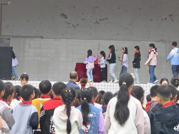 保靖县毛沟小学开展希望工程“一元捐”活动
