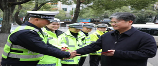 陈雄走访慰问春节期间值班值守一线工作人员