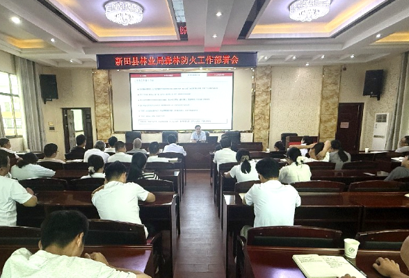 新田县林业局：扎实备战秋冬森林防灭火工作