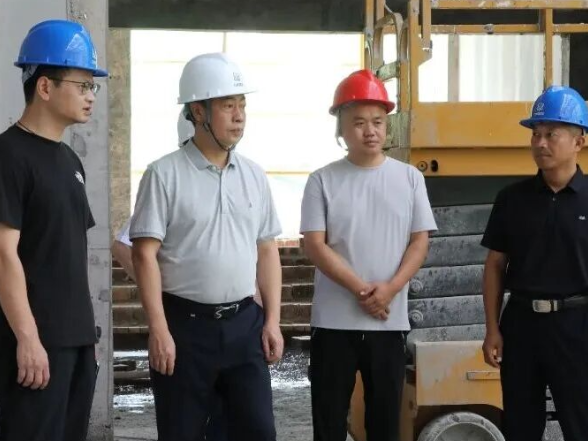黄永英调研重点项目建设推进工作