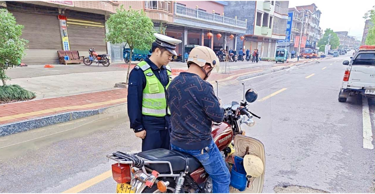 新田：集中整治城乡道路交通秩序宣传 多渠道齐发力