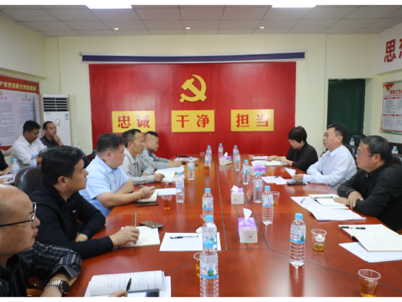 黄永英调研门楼下瑶族乡风力发电项目建设和“8·30” 洪灾灾后重建工作