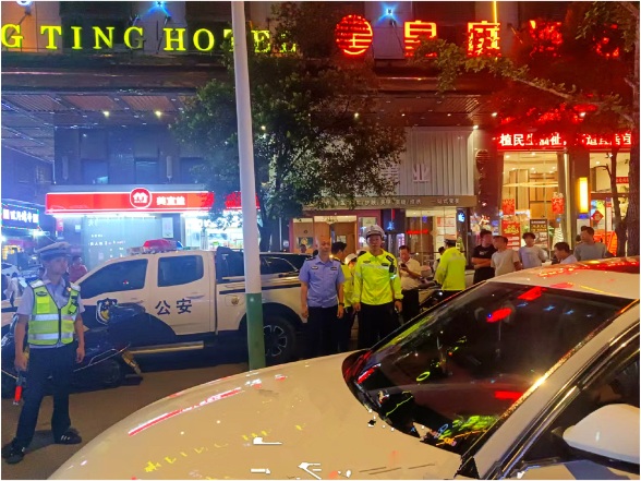 新田交警重拳整治酒醉驾