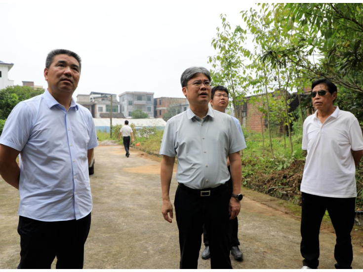陈雄调研溶洞污染问题专项整治工作