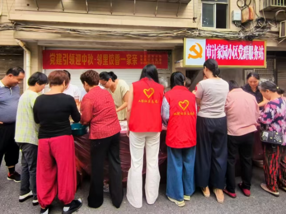 党建引领聚合力 饺香情暖邻里心