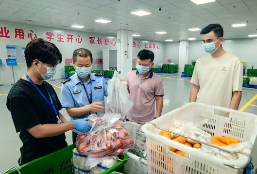 新田：开展“你点我检” 筑牢民生食品安全防线
