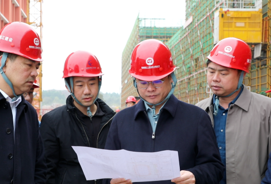 陈雄调研重点项目建设工作