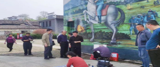 新田老干部（老年）书画协会赴蒋先云烈士故居写生 传承红色文化