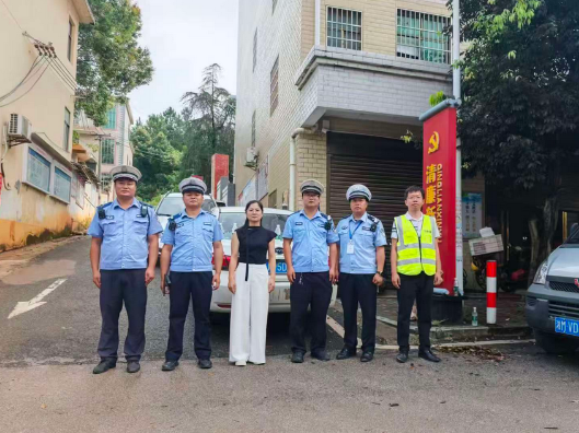 (安全生产）新圩镇：加强道路交通执法  守护群众出行路