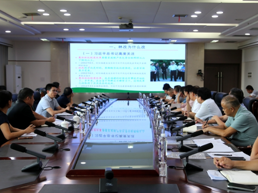 全市集体林权制度改革现场会在新田召开