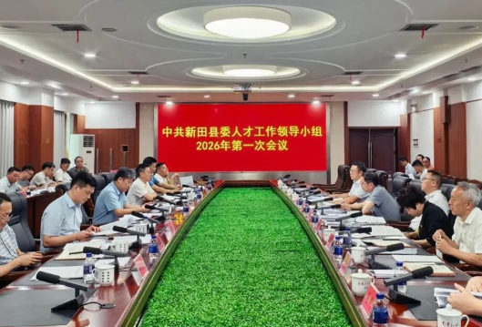 新田县委人才工作领导小组召开2026年第一次会议