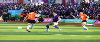 南有新田队主场4比0战胜冷水滩勇闯天涯队