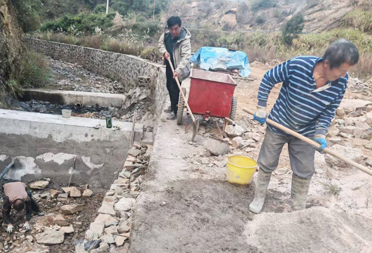 三塘源村：砌牢"幸福坝" 润活百亩田