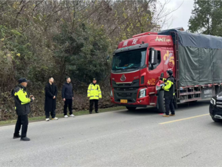 （新春走基层）陶岭镇：全力护航春运安全 守牢道路交通安全底线