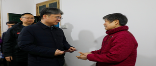 县委书记陈雄开展春节走访慰问活动