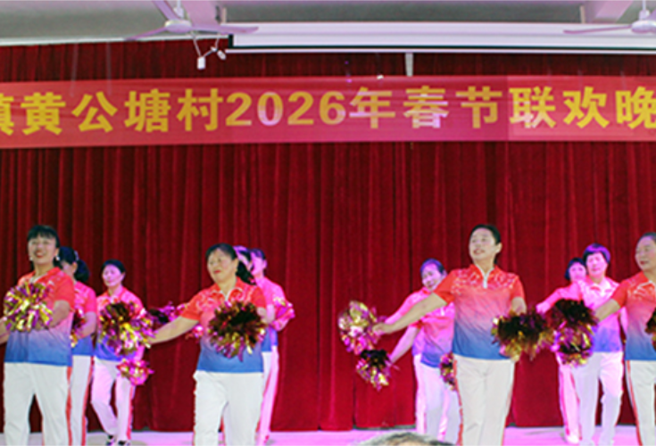 黄公塘村：“村晚”迎新春 乡村年味浓