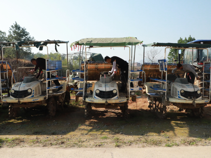 新田：农机检修添“动力” 铆足马力备春耕