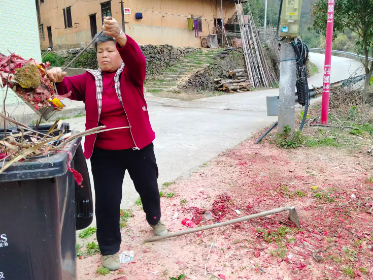 三塘源村开展人居环境卫生大提升 绘就和美乡村新画卷