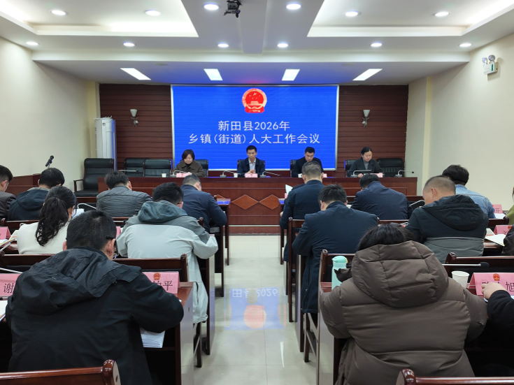 新田县召开2026年乡镇（街道） 人大工作会议