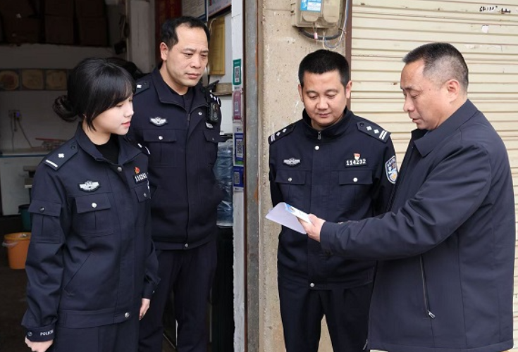 新田县公安局开展专项调研督导  高位推动两项行动走深走实