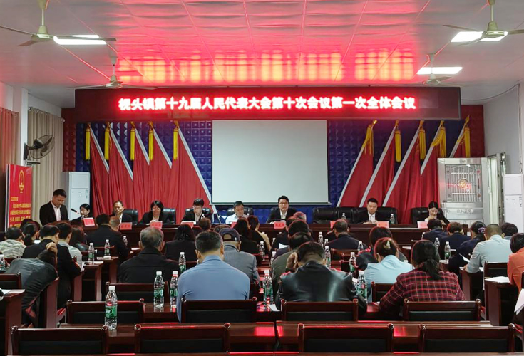 新田县枧头镇召开第十九届人民代表大会第十次会议