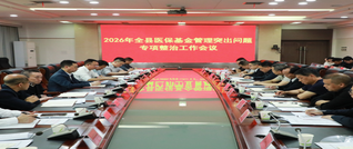 2026年全县医保基金管理突出问题专项整治工作会议召开