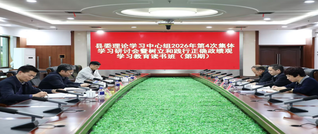 陈雄主持县委理论学习中心组2026年第4次集体学习研讨会暨树立和践行正确政绩观学习教育读书班（第3期）