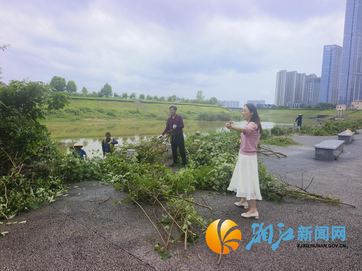 白鹤河边清障1.png