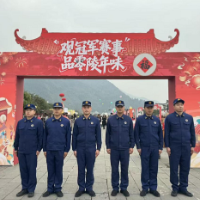 零陵消防暖心护航 守护民俗村晚平安