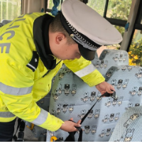 零陵交管大队联合多部门开展校车安全专项检查