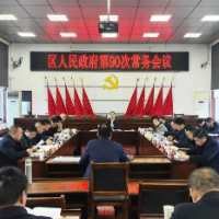 龙亮主持召开区政府第90次常务会议