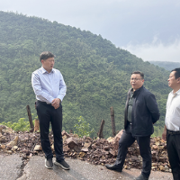 唐基归调研“五一”期间安全生产及小区党建工作