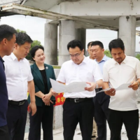 赵立平、陈莉率队督导“一线一路一片区”项目建设
