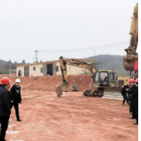 零陵区邮亭圩温氏养殖小区项目主体工程正式开工