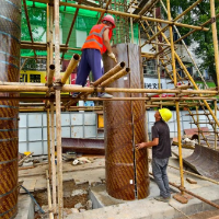 民生工程再提速！零陵区荷叶塘小学人行天桥预计今夏投用