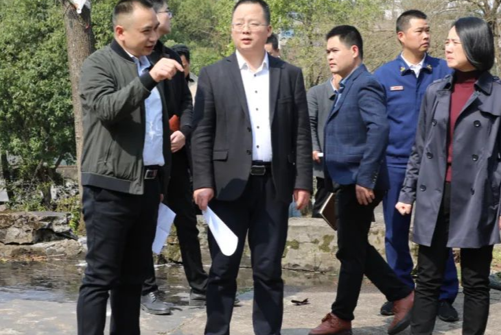 零陵：龙亮调研怀素公园项目和砂石土矿开发利用工作