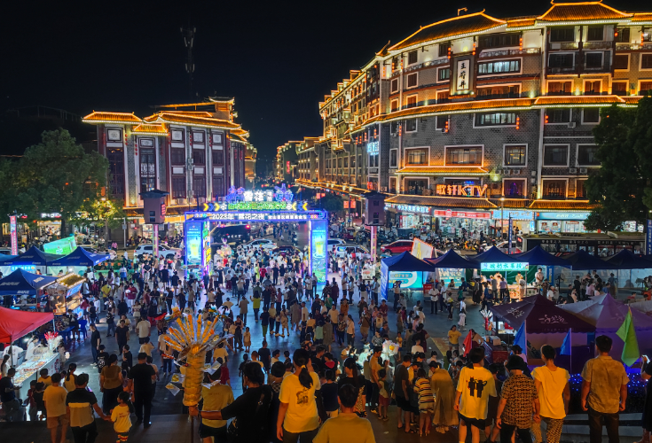 “夜宴”出新 流量出彩——零陵“双节”假期旅游市场持续火爆