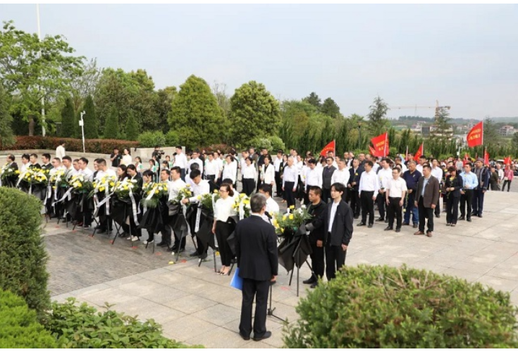 永州市统一战线举行向烈士敬献花篮仪式