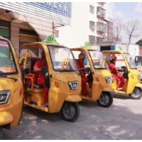 零陵：61辆瓶装液化气配送专用“小黄车”上岗