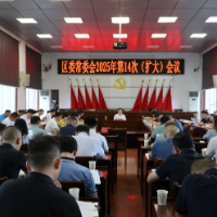 2025年第14次区委常委会（扩大）会议召开