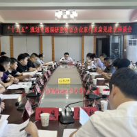零陵：赵立平开展“十五五”规划专题调研并召开企业家座谈会