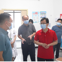 陈亚名赴一线督导基孔肯雅热防控工作