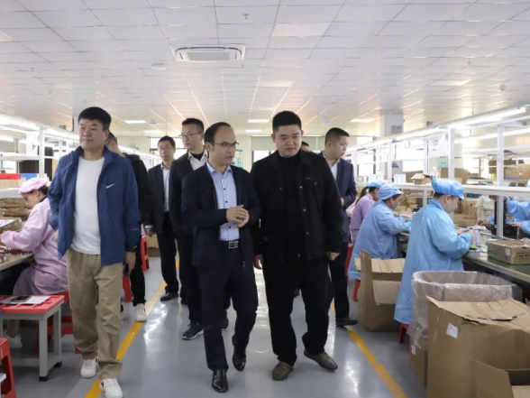 王武文赴园区开展“走找想促”调研