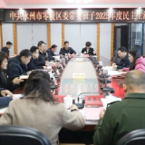 区委常委班子召开2025年度民主生活会