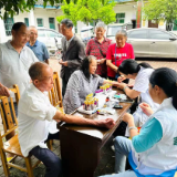 邮亭圩镇：党群服务中心里的“爱心集市”